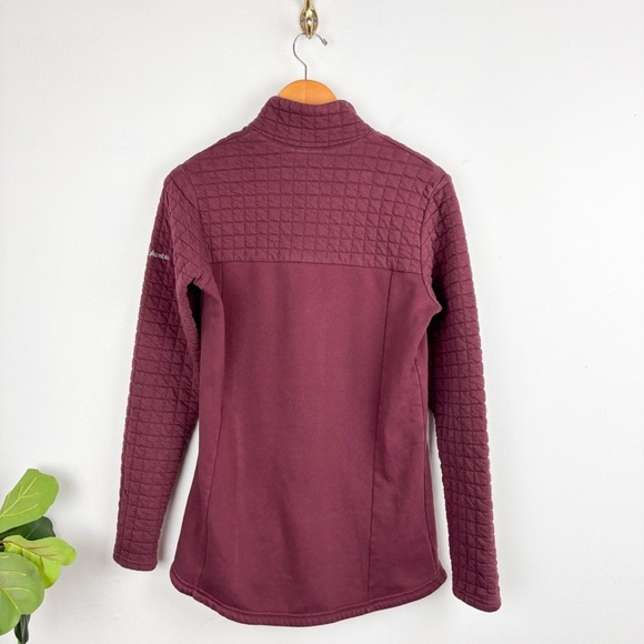 Columbia Summit ll Tunic Button Neck Pullover Sweater Sz M - Picture 2 of 8